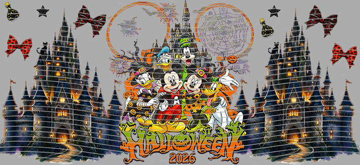16oz Disney style-D-2960